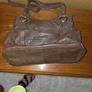 Roma Brown Leather Bag